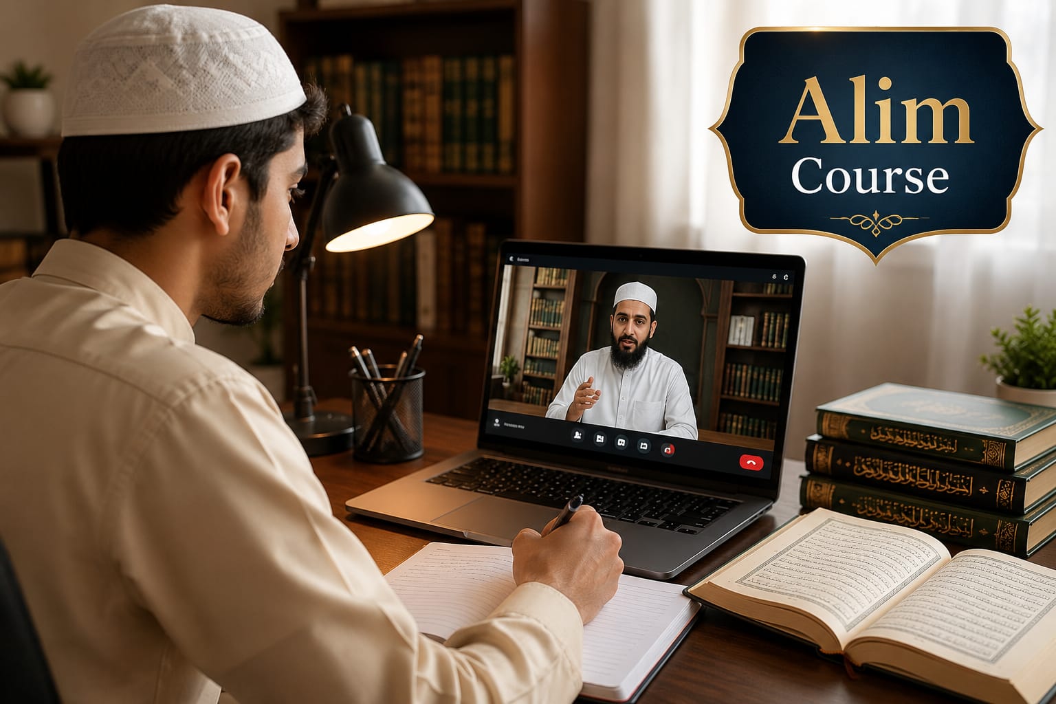 online alim course live class session